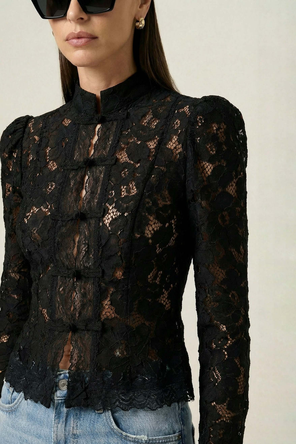 FONTAINE LACE BLOUSE