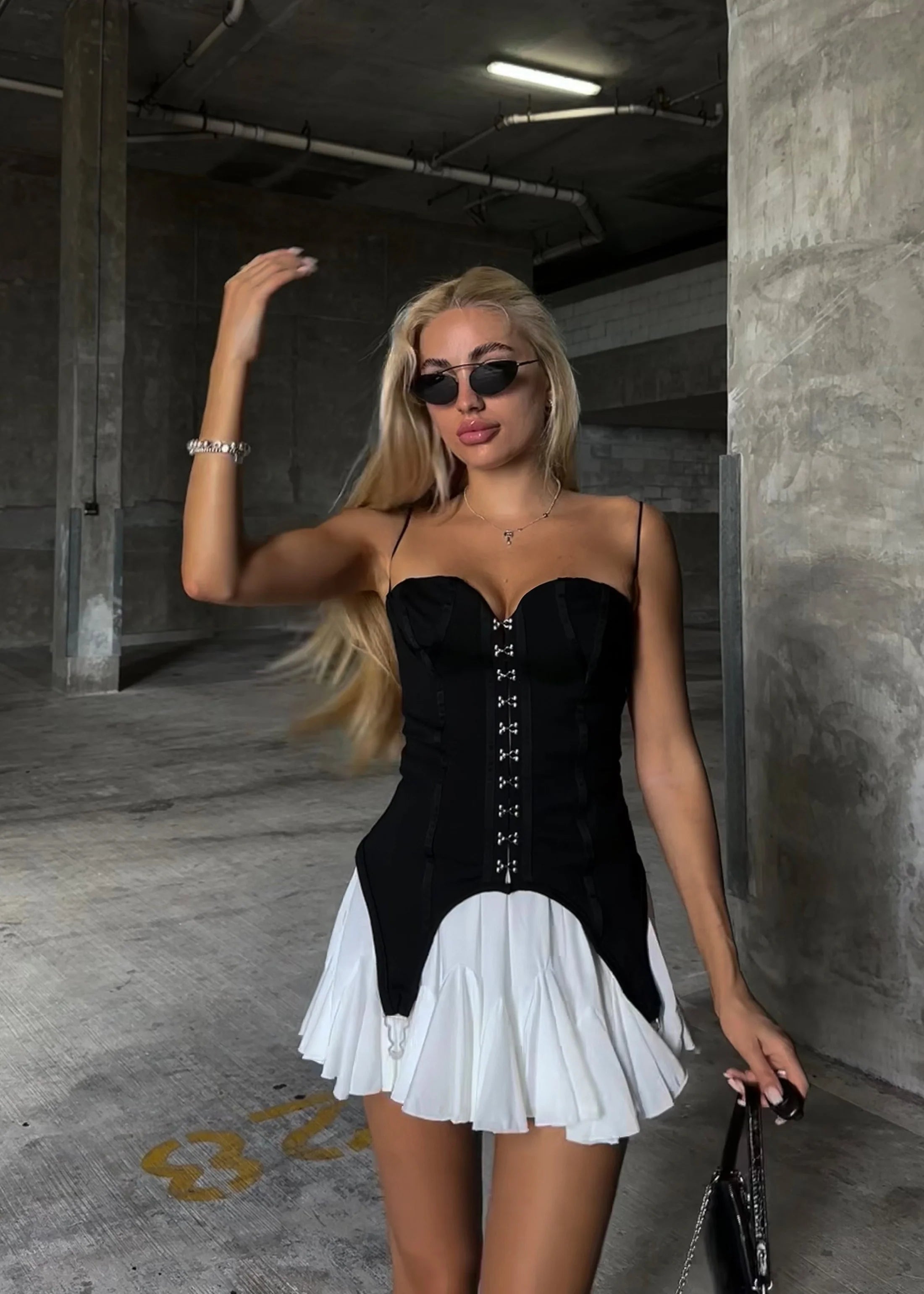 MAYA RUFFLE MINI SKIRT