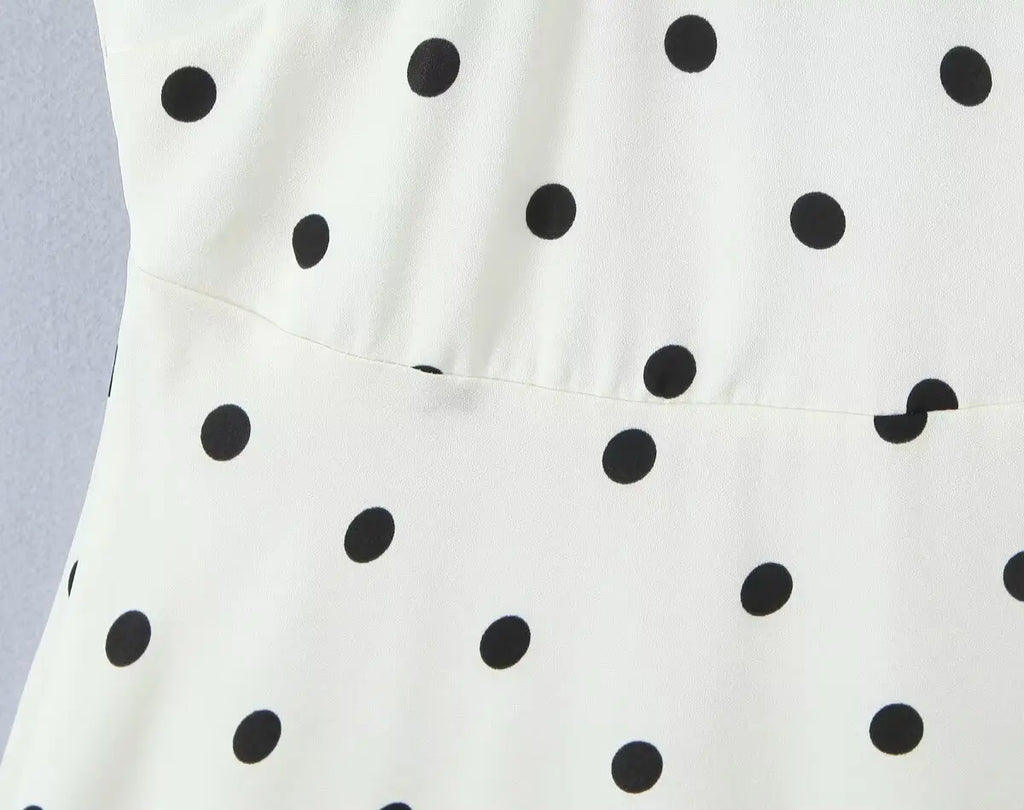 ELLIS POLKA DOT MINI DRESS