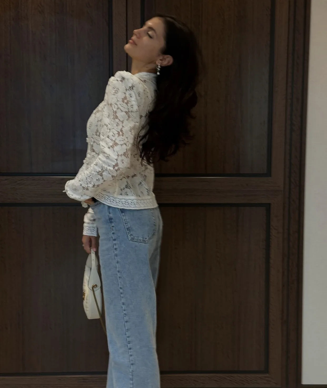 FONTAINE LACE BLOUSE