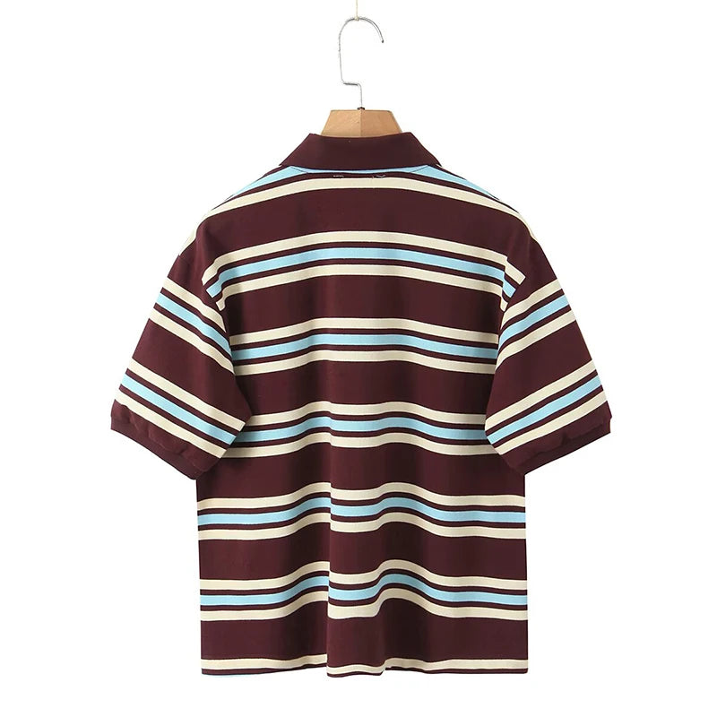 BEATRICE STRIPED T-SHIRT