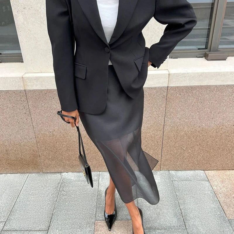 CLEMENCE HIGH WAIST SKIRT