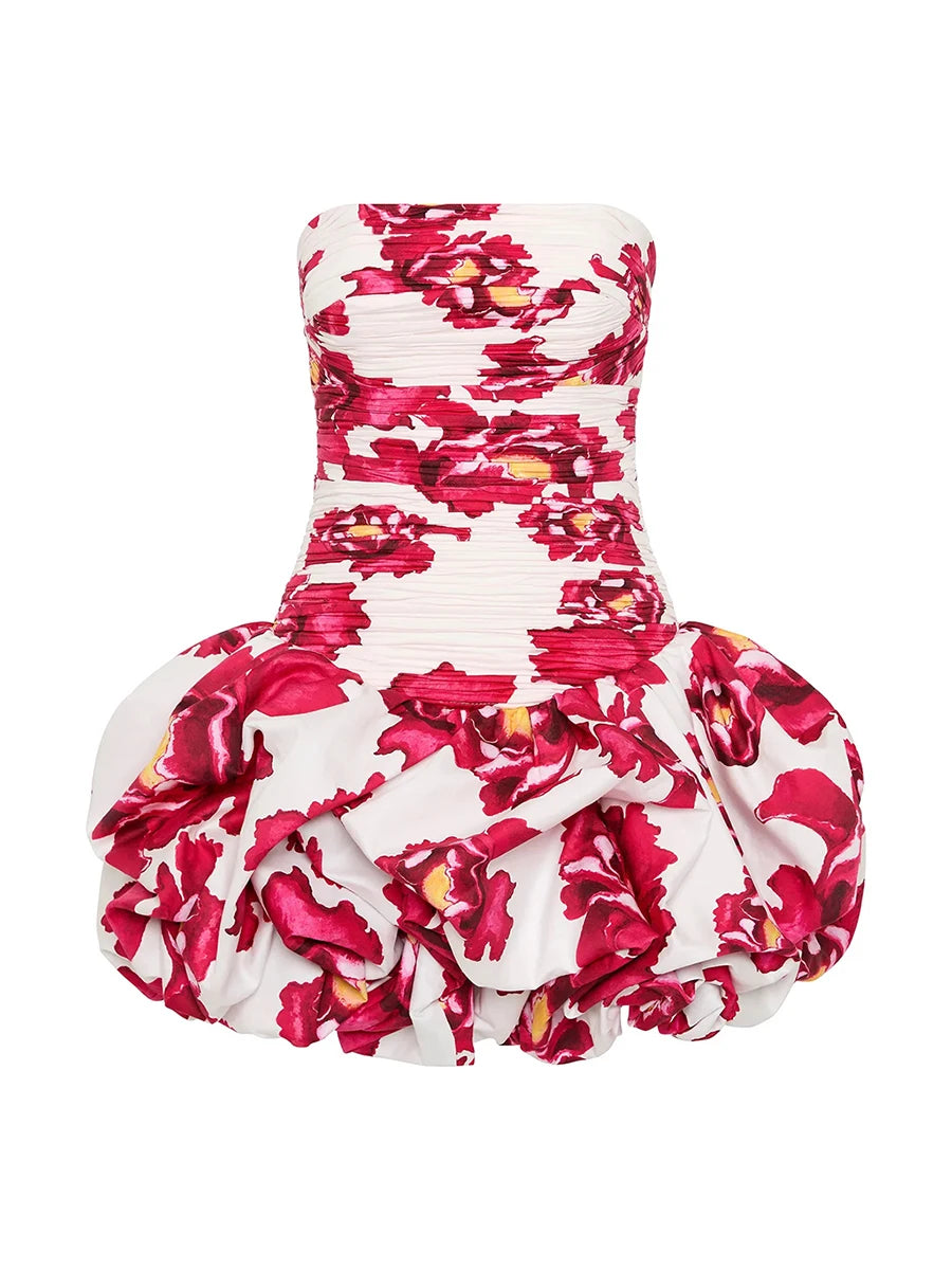 LANAI RUFFLE MINI DRESS