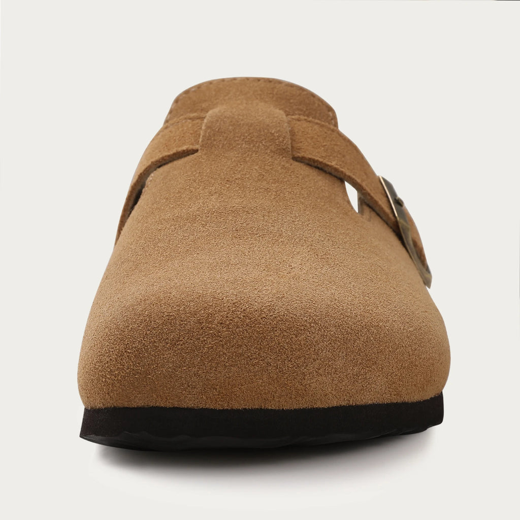 ELSIE SUEDE CLOGS