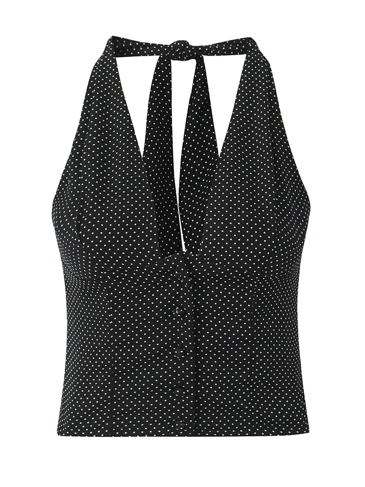 VICTORIA POLKA DOT TOP