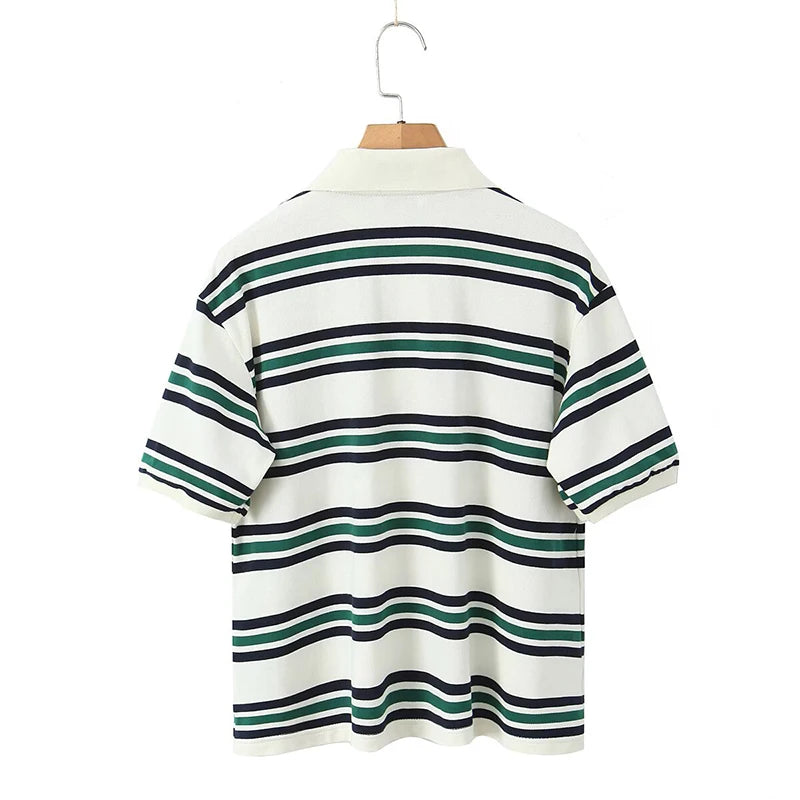 BEATRICE STRIPED T-SHIRT