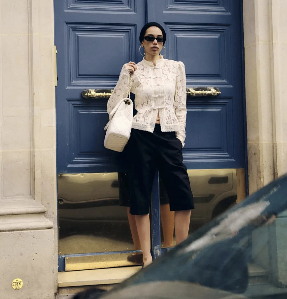 FONTAINE LACE BLOUSE