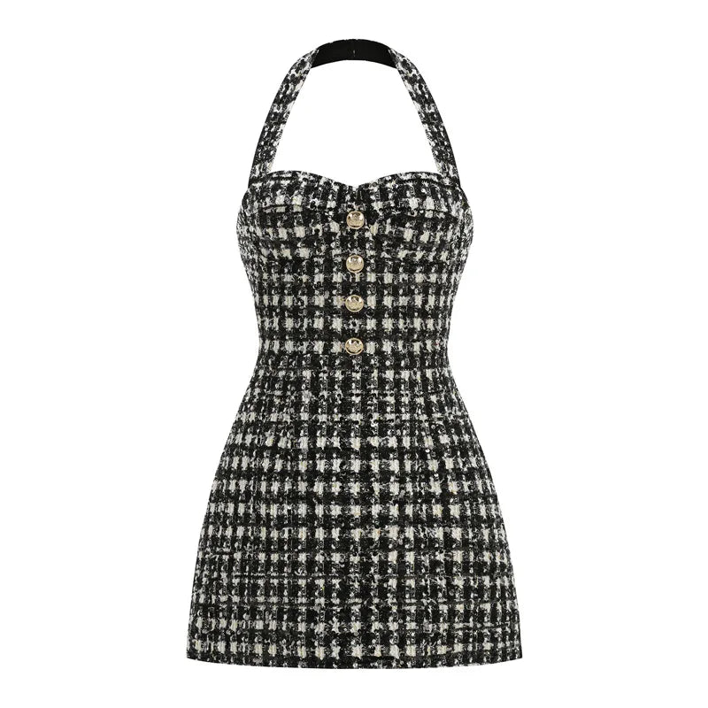 MARTA TWEED MINI DRESS