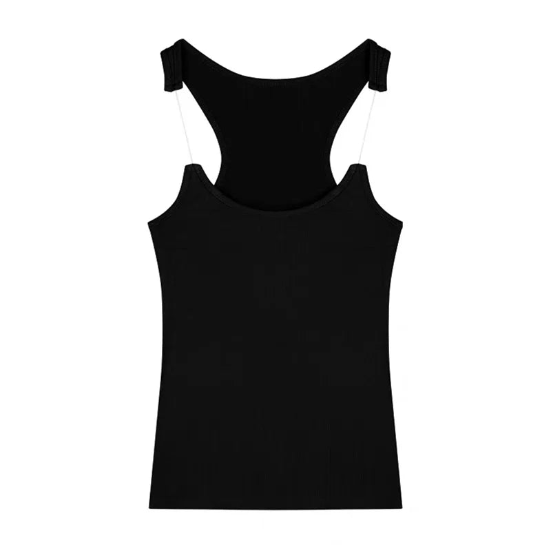 ASPIN INVISIBLE STRAP TANK TOP