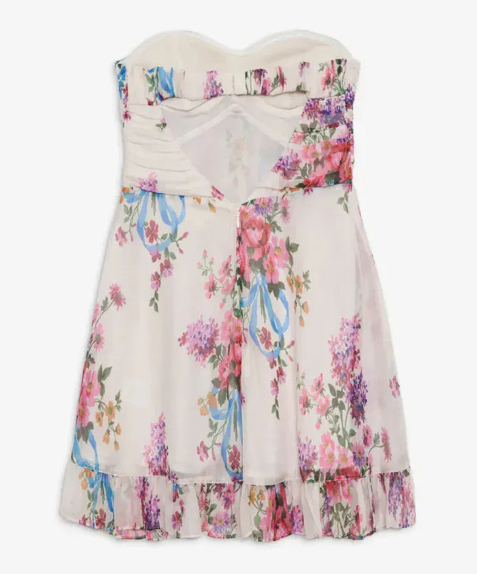 TEAGAN FLORAL MINI DRESS