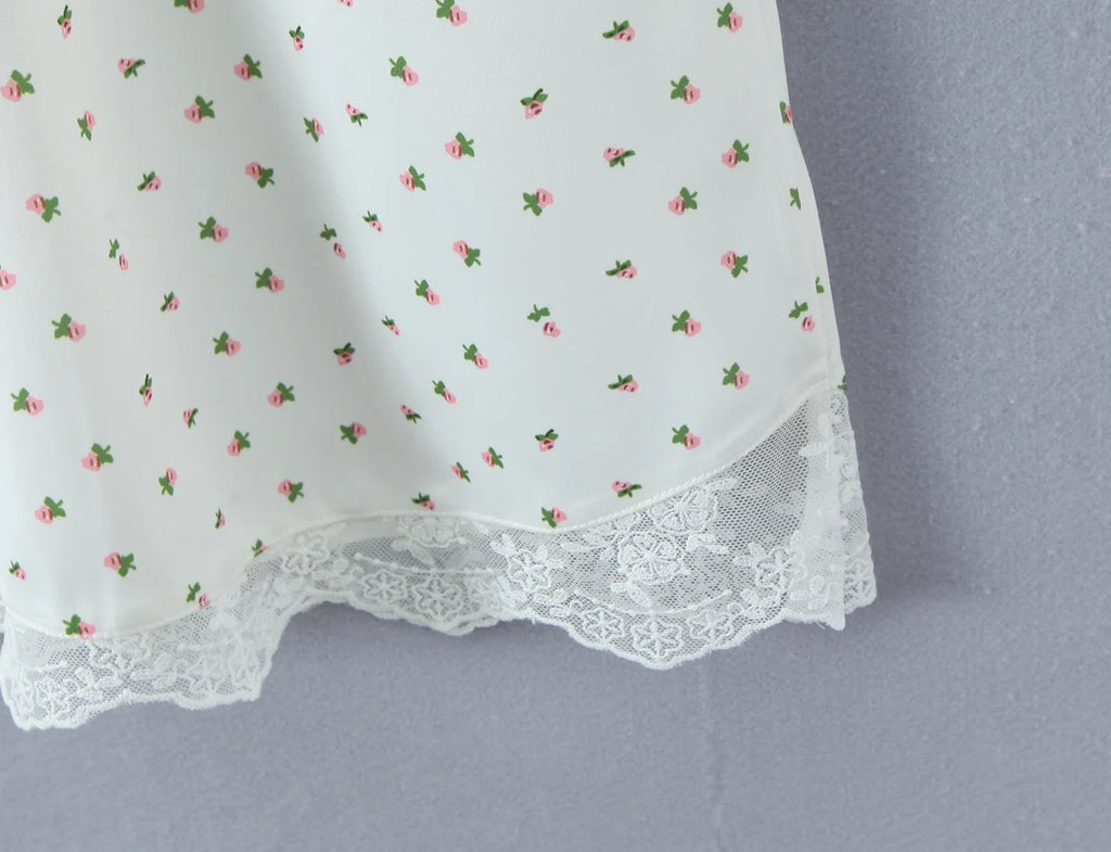 LEILANI FLORAL MINI DRESS