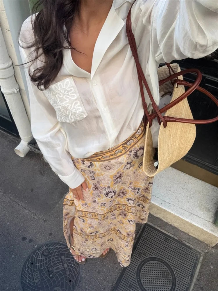 ELEANOR POCKET SHIRT