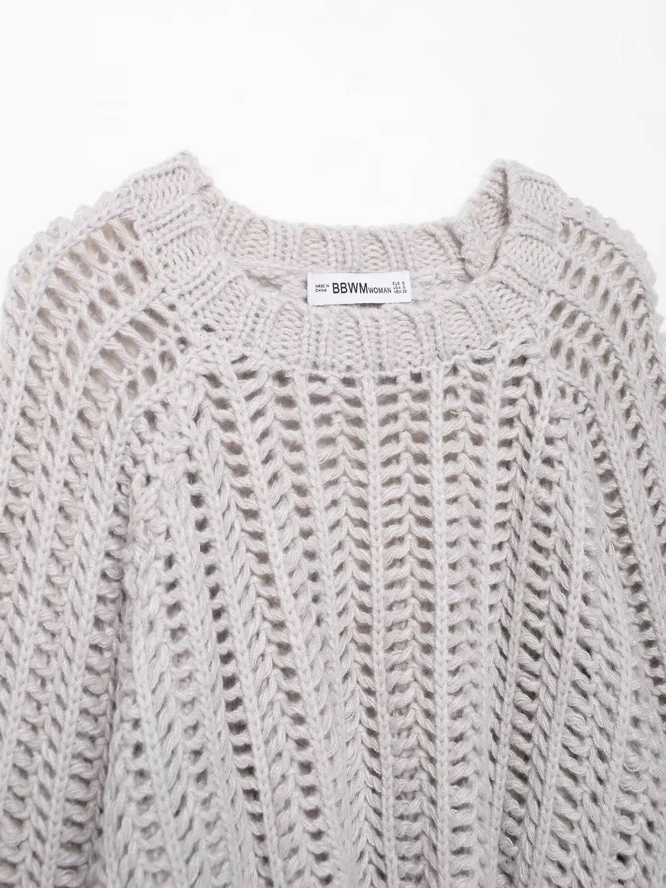 SHEA HOLLOW OUT SWEATER