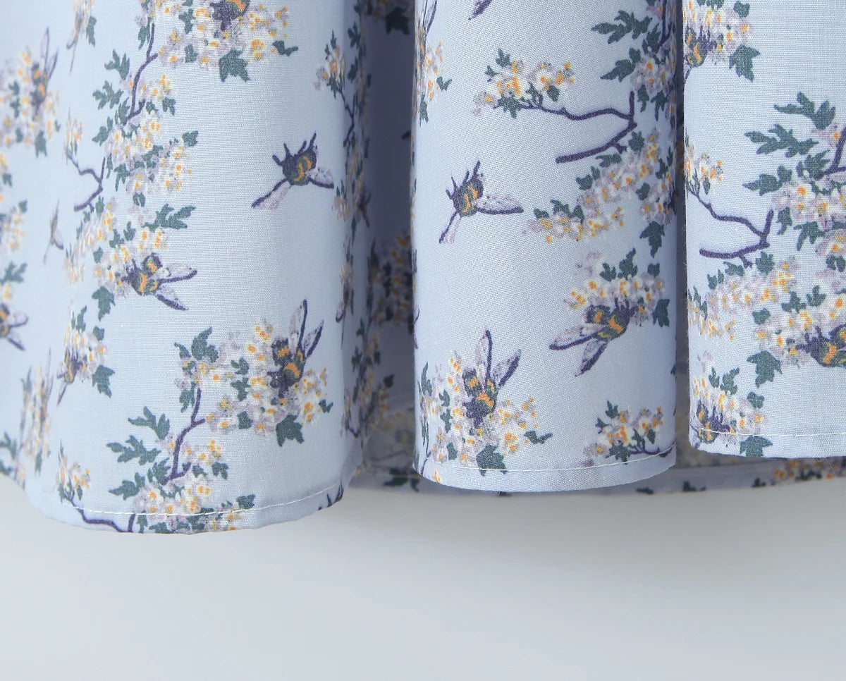 ALLORA FLORAL MIDI DRESS