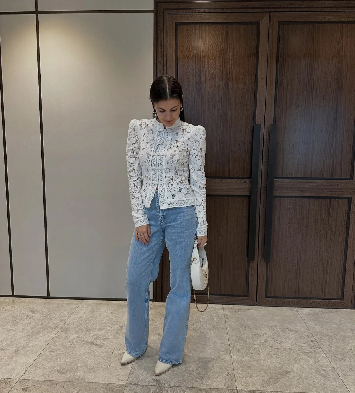 FONTAINE LACE BLOUSE