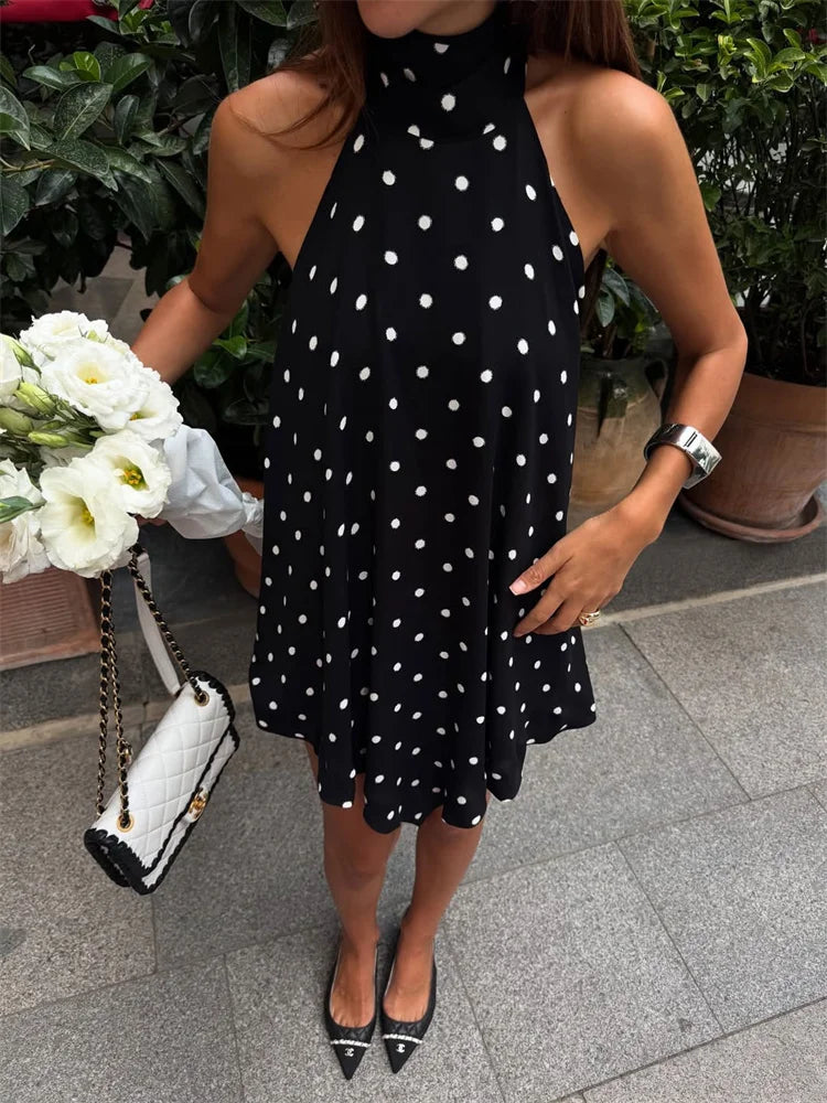 ESTHERA POLKA DOT TOP