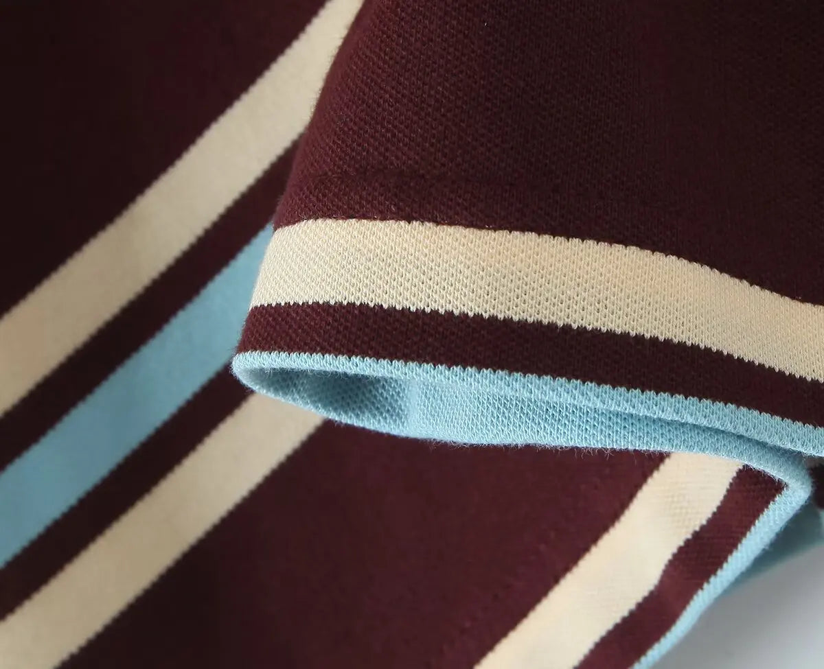 BEATRICE STRIPED T-SHIRT