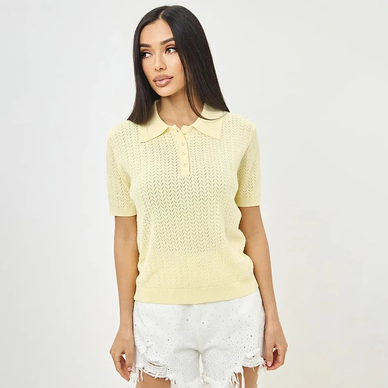 MARCIA KNIT T-SHIRT