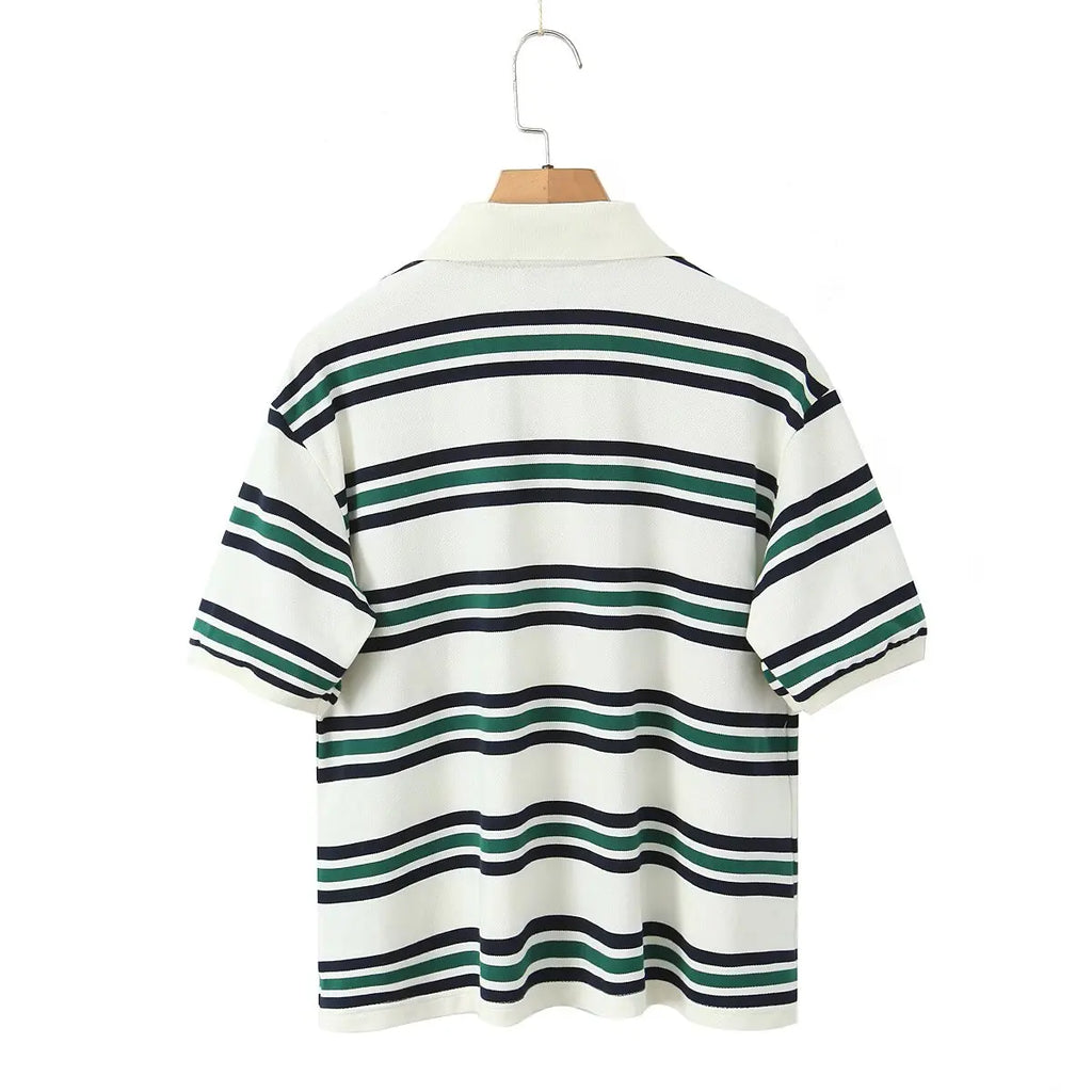 BEATRICE STRIPED T-SHIRT