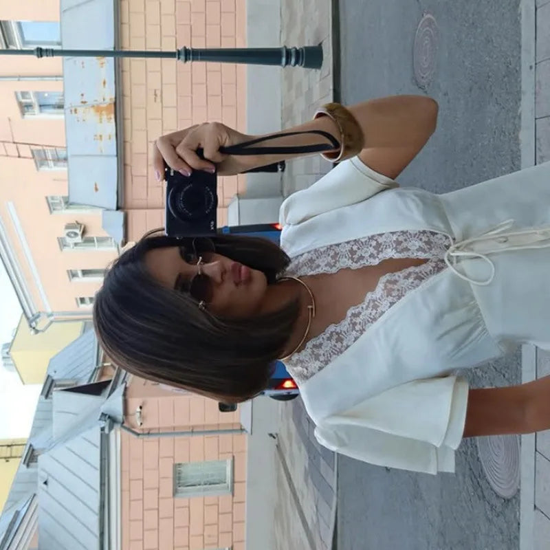 ADDISON SATIN BLOUSE