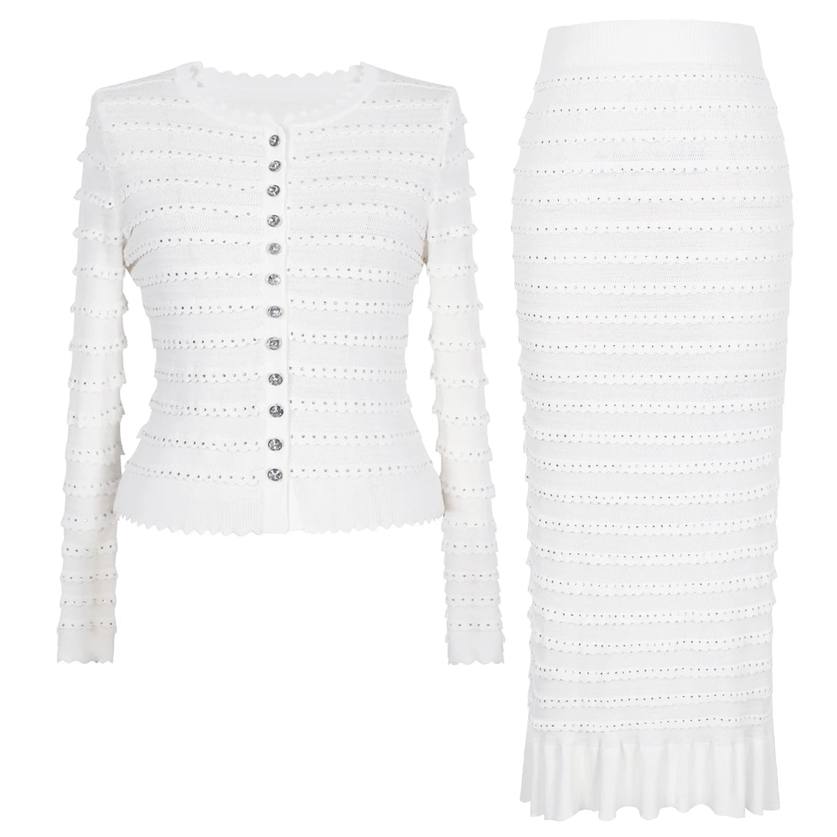 ELIZABETA KNIT CO ORD SET