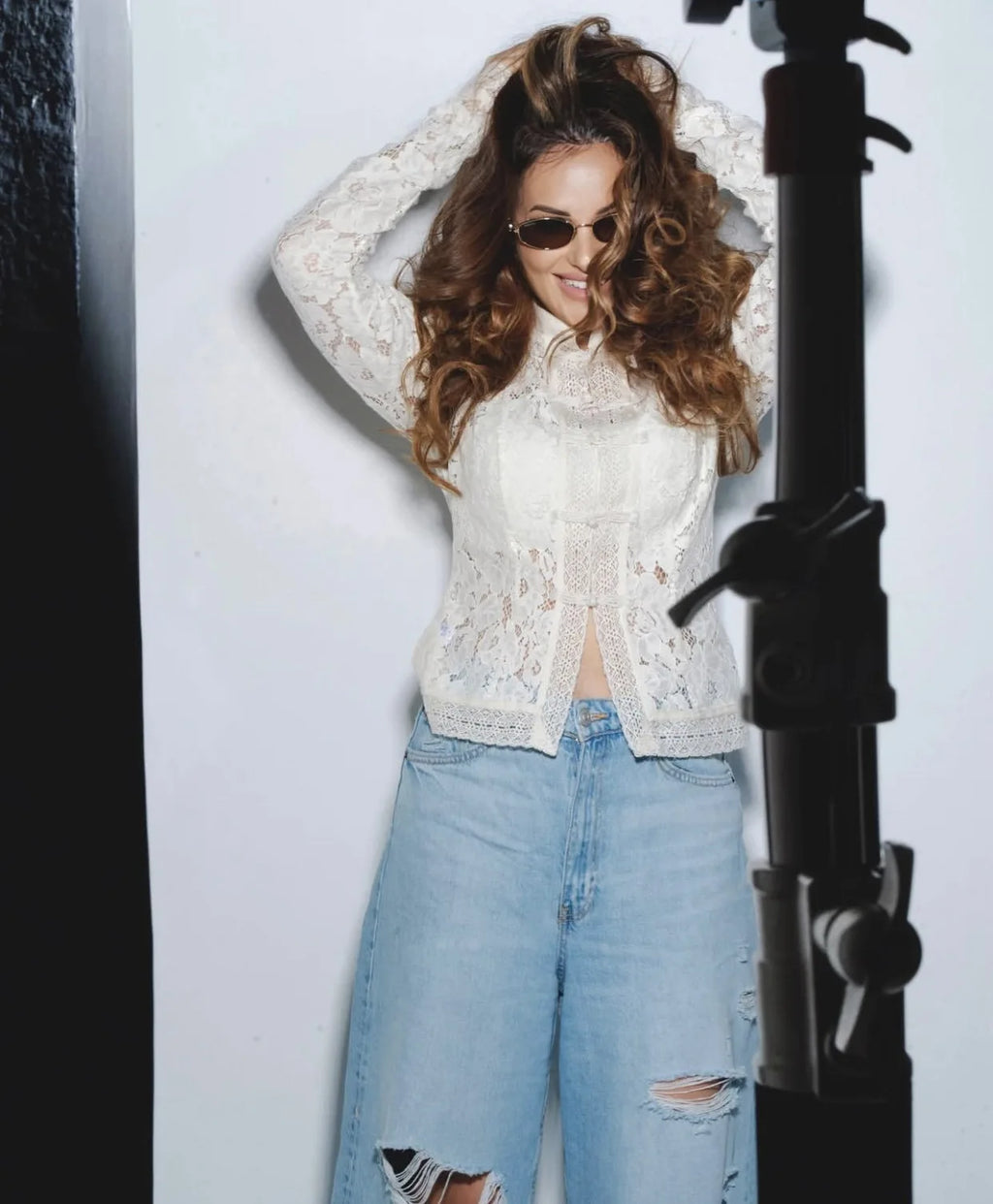 FONTAINE LACE BLOUSE