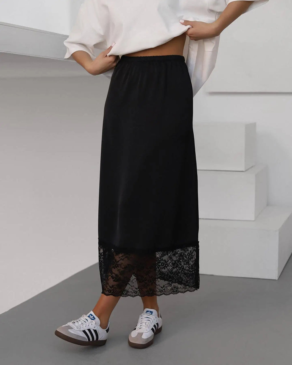 MARNI SATIN SKIRT