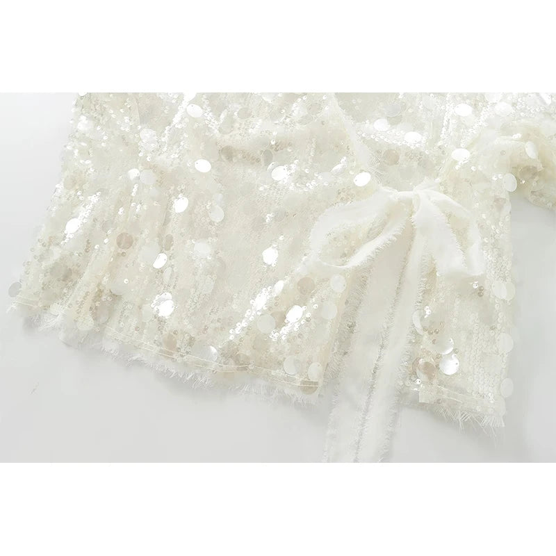 TERESIANA SEQUIN KIMONO