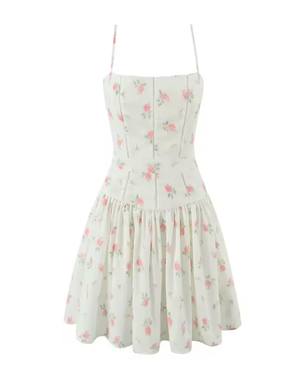 REYA FLORAL MINI DRESS