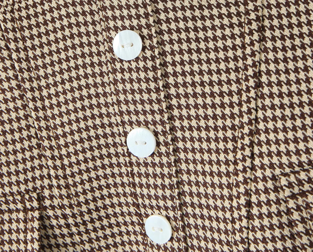 MELANIE PLAID CORSET