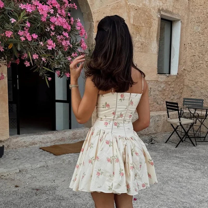 REYA FLORAL MINI DRESS