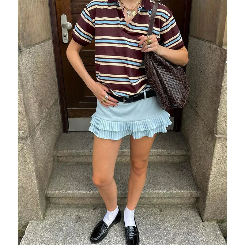 BEATRICE STRIPED T-SHIRT