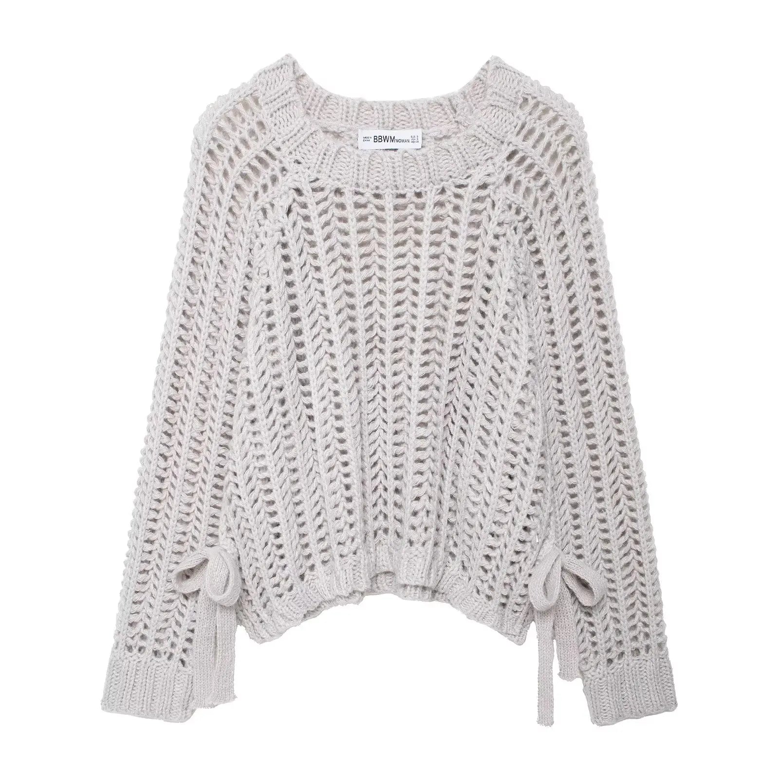 SHEA HOLLOW OUT SWEATER