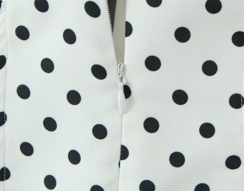 ROSALINA POLKA DOT DRESS