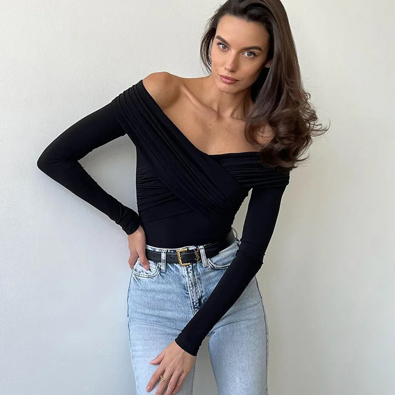 TEODORA OFF SHOULDER BODYSUIT