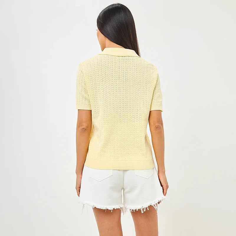 MARCIA KNIT T-SHIRT